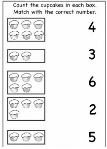 food number count worksheet (3)