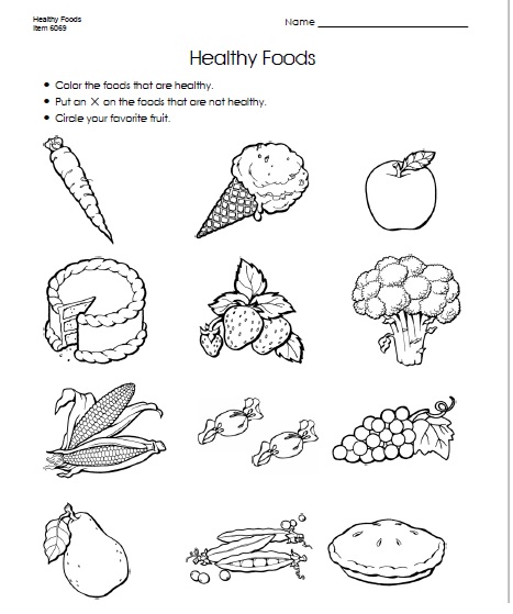 food worksheet for kids 2 crafts and worksheets for preschool toddler and kindergarten