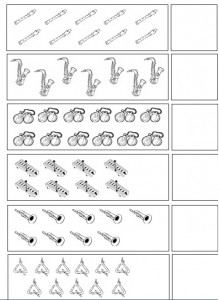 musical instruments number count worksheet for kindergarten  (2)