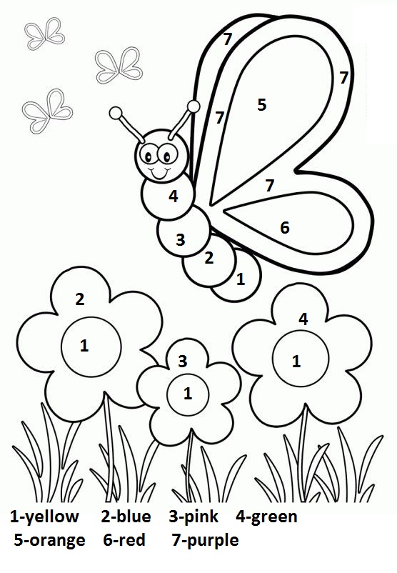 Starry-shine: Spring Preschool Coloring Pages