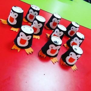 paper cup penguin craft (1)