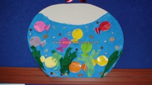 Aquarium craft idea for kids (2)