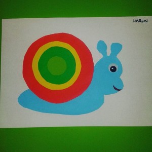 free snail craft idea for kids (1)