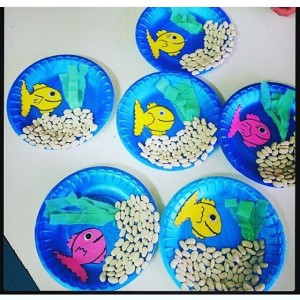 paper plate Aquarium craft (5)