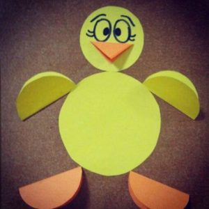 circle duck craft