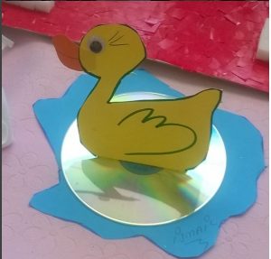duck craft idea for kid