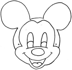 mickey mouse craft with template (1)