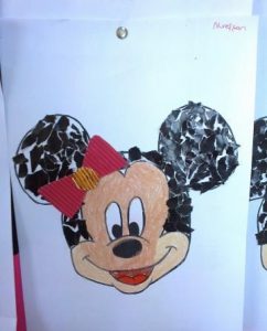 mickey mouse craft with template (3)