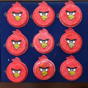 paper plate angry birds craft