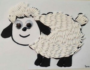 qtip sheep craft