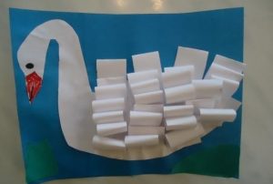 swan craft idea