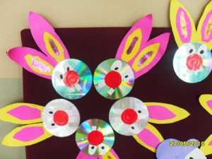 cd bunny craft