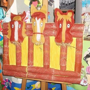 horse craft idea for kids