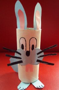 toilet paper roll bunny craft