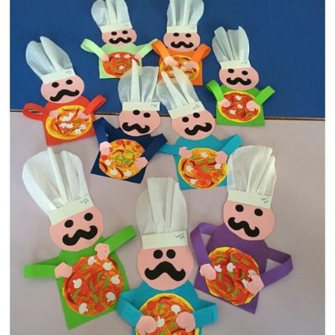 Baker or Chef Paper Craft