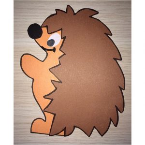 hedgehog craft idea for kids (2)