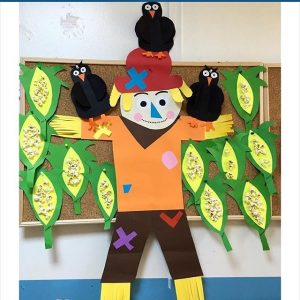scarecrow bulletin board
