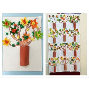 spring tree craft idea