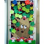 Tree craft idea for kids | Crafts and Worksheets for Preschool,Toddler ...