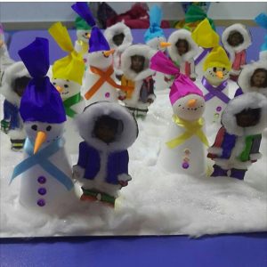 paper-cup-snowman-craft