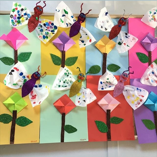 Spring craft idea for kids | Crafts and Worksheets for Preschool