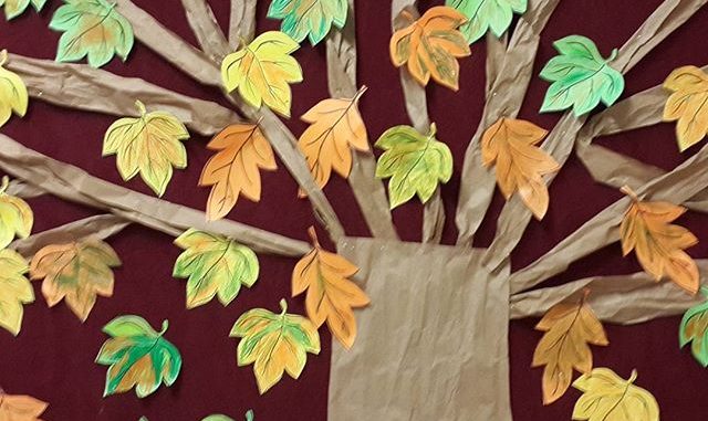 fall tree craft idea