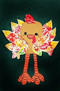 leaf-print-turkey-craft