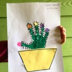 handprint cactus craft